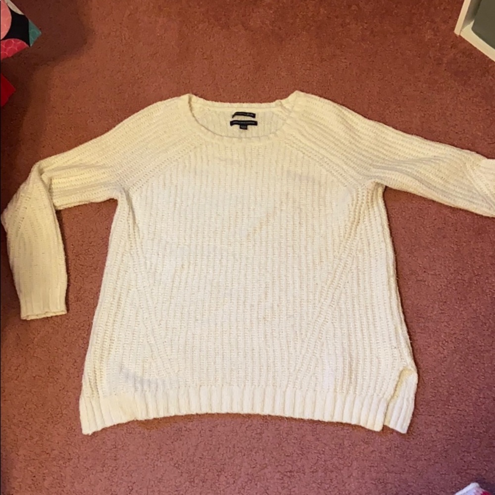 White sweater